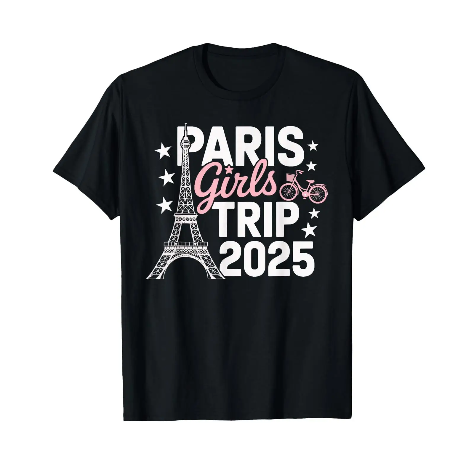 Men'S Fashion Paris 2025 - Футболка Paris Girls Trip 2025, Франция,