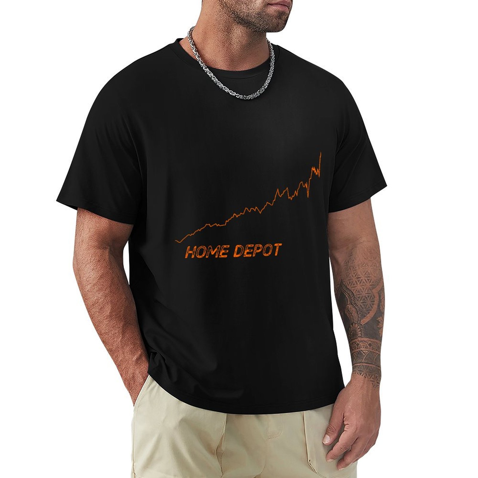 Men'S Fashion Depot - Футболка Home Depot Graph, летняя модная