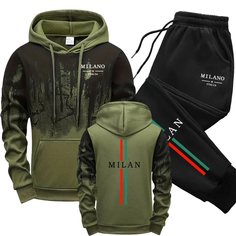 Men'S Fashion For 2026 - Осенне-зимний спортивный костюм, модный итальянский стиль,