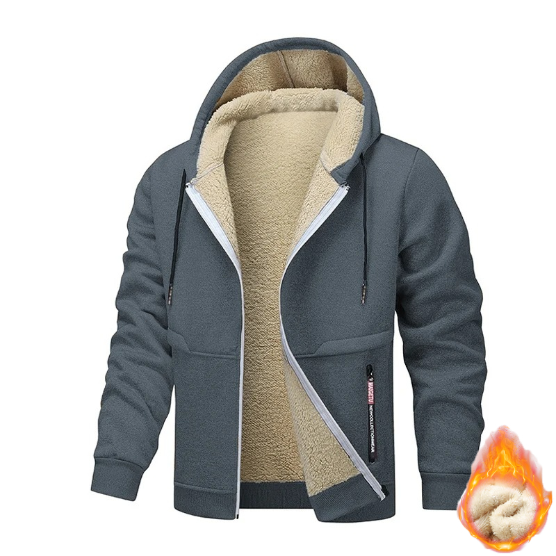 Мужская повседневная флисовая  – обзор и цена Sherpa Jacket Fleece