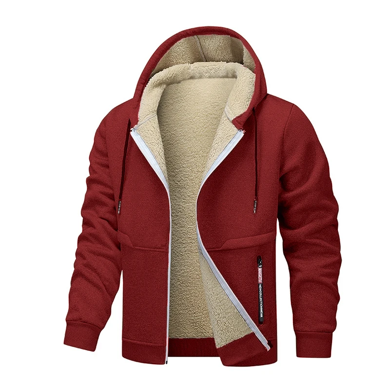 Мужская повседневная флисовая  – обзор и цена Sherpa Jacket Fleece