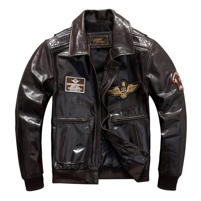 Мужская куртка-бомбер из натур – обзор и цена Bomber Jacket Men