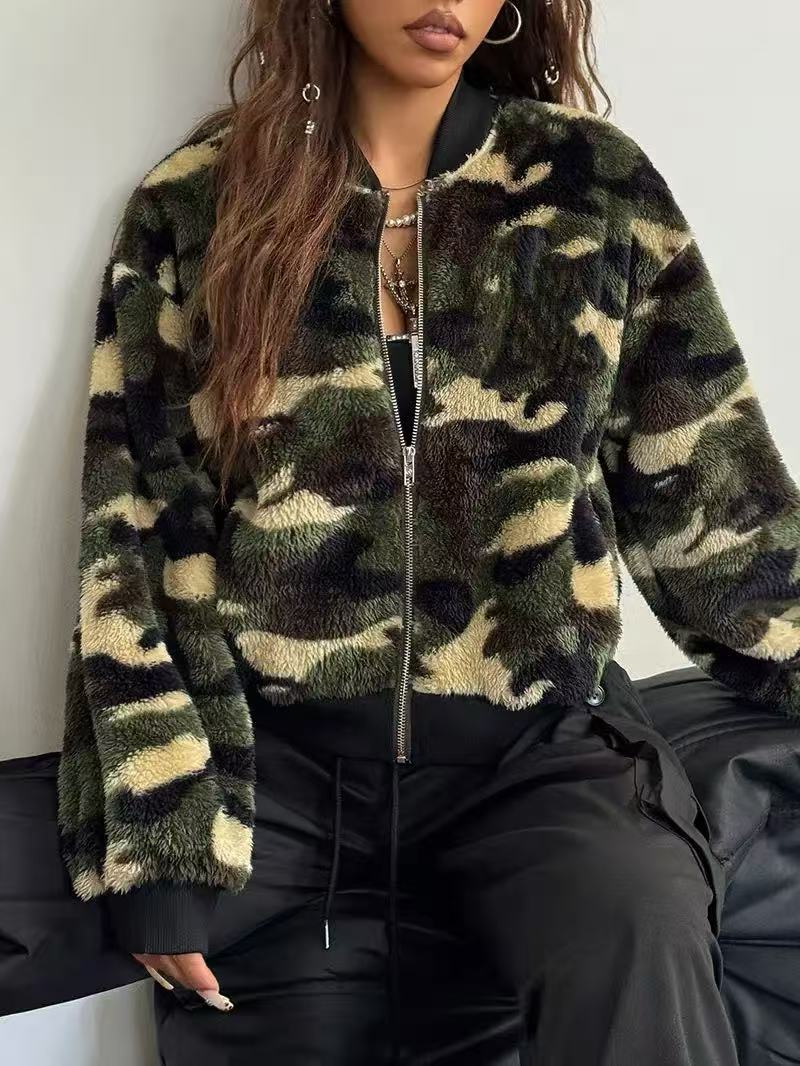Женская укороченная куртка из  – обзор и цена Sherpa Jacket Fleece