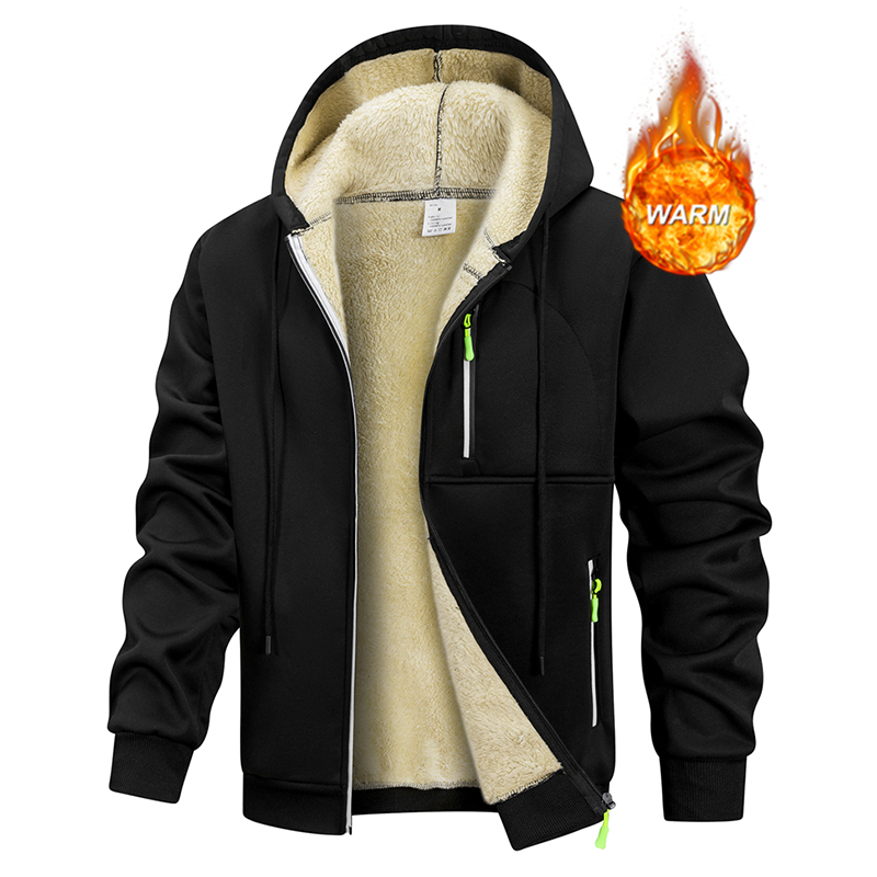 Мужская зимняя теплая куртка и – обзор и цена Sherpa Jacket Fleece