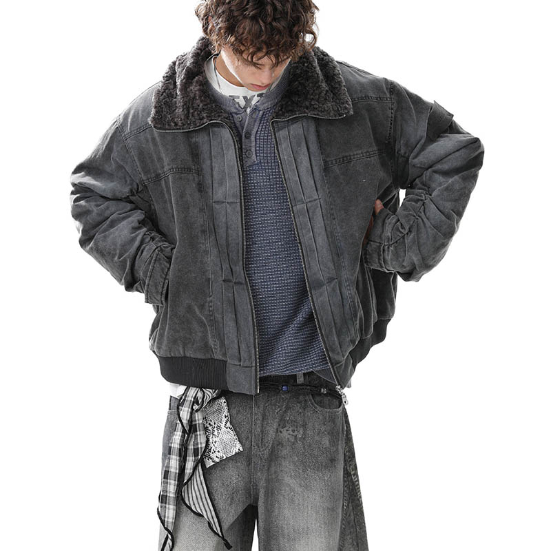 Винтажные зимние парки на флис – обзор и цена Bomber Jacket Men